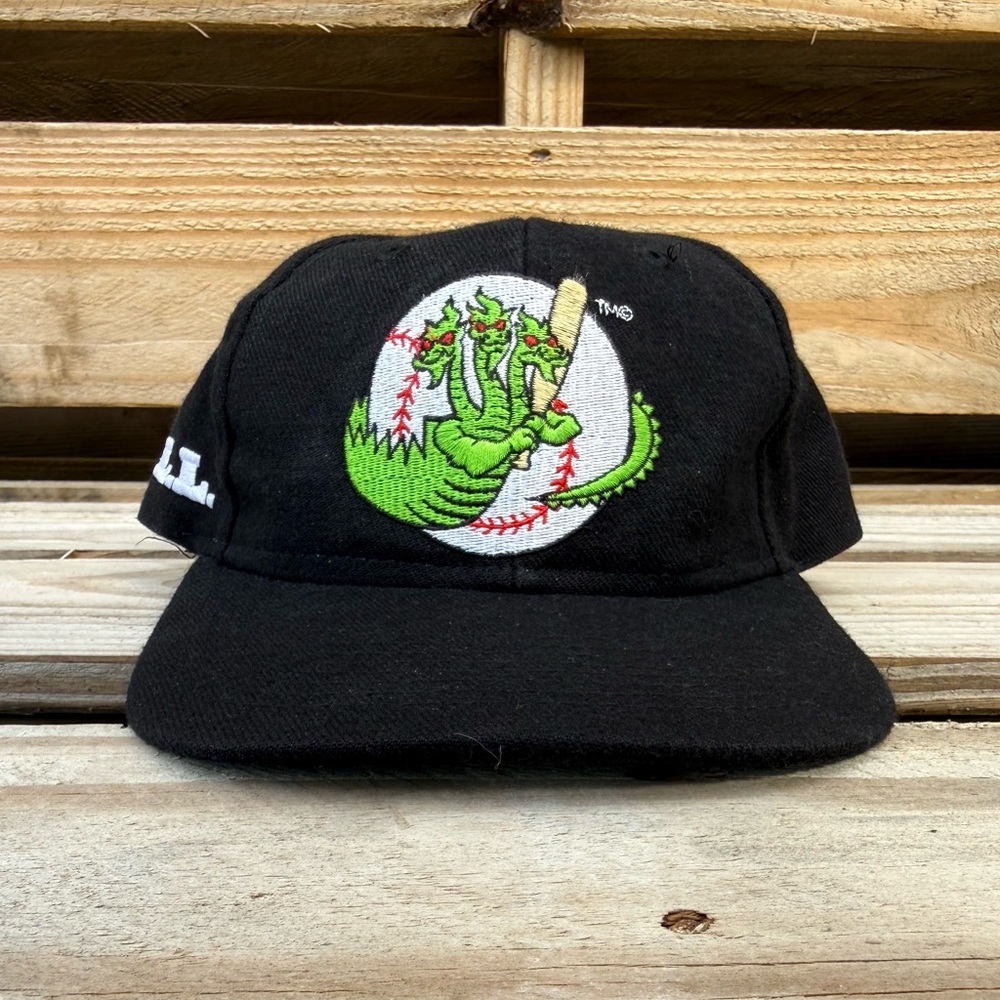Vintage Black Dragon Baseball Cap
